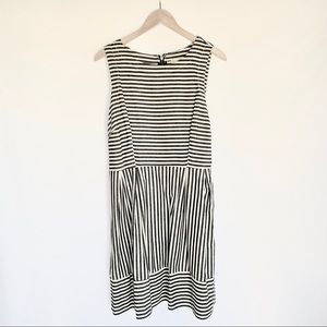 Forever 21 Plus Black and White Stripe Dress